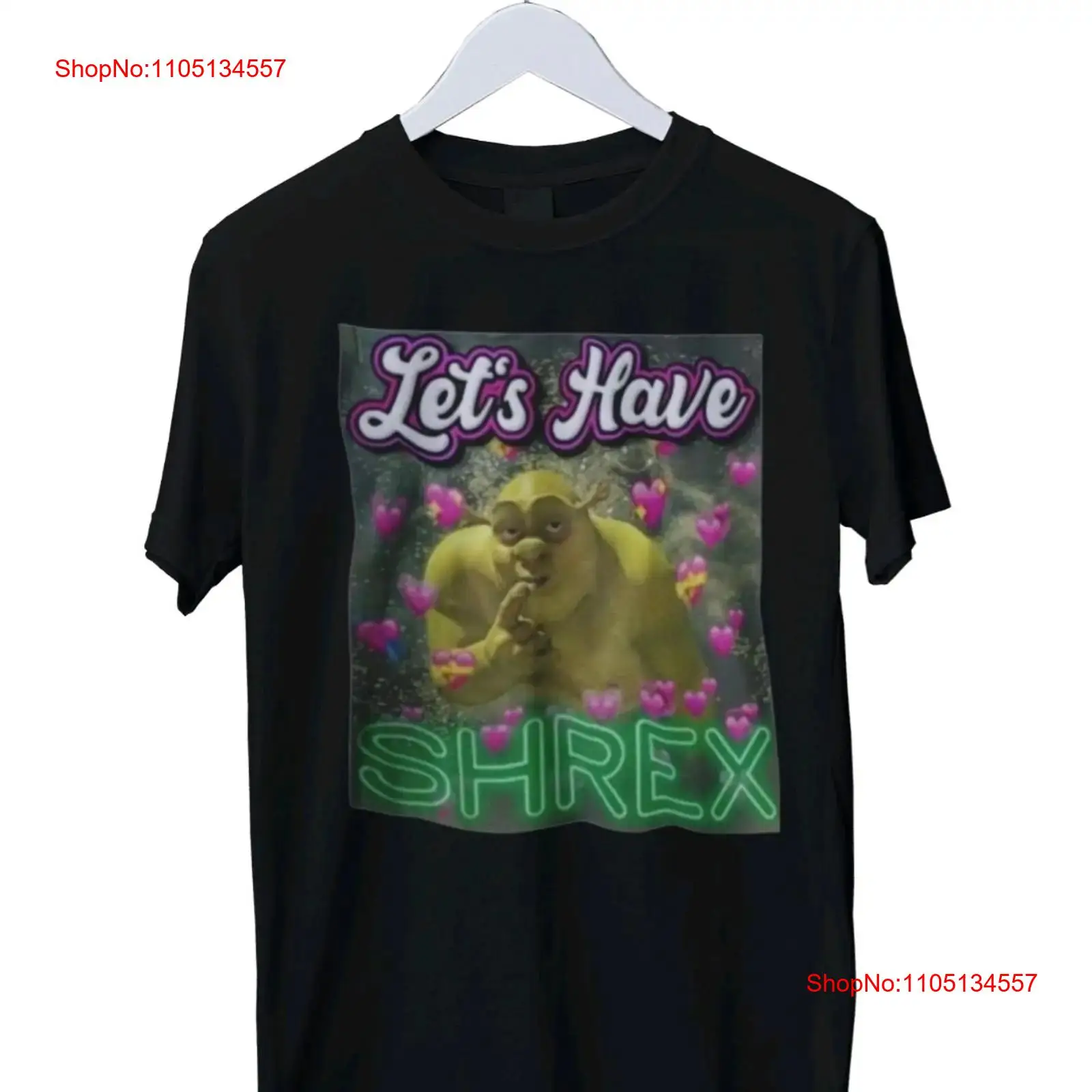 Vintage Fashion Wear - Facciamo Shrex Meme T-shirt divertente SML