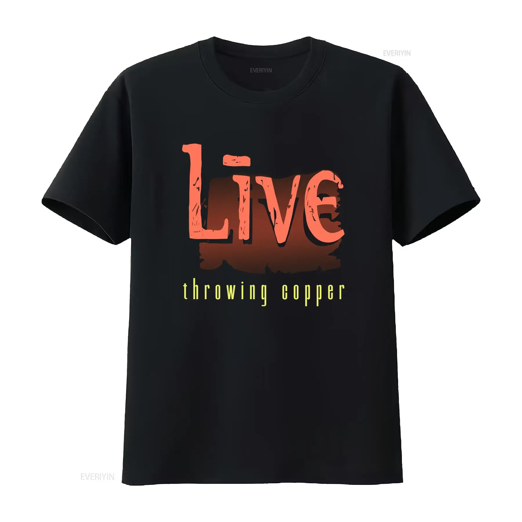 Vintage Fashion Wear - Maglietta vintage 1994 Live Throwing Copper