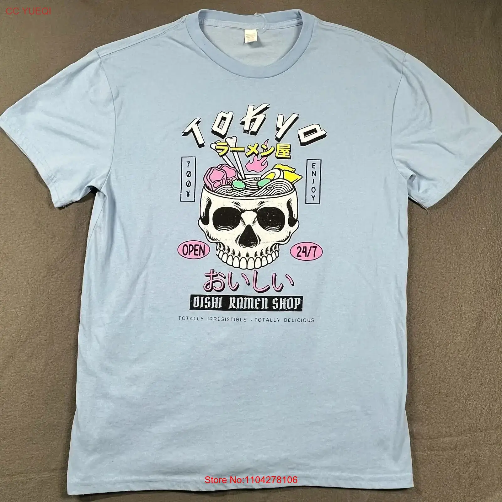 Vintage Fashion Tokyo - T-shirt Tokyo Oishi Ramen Shop con
