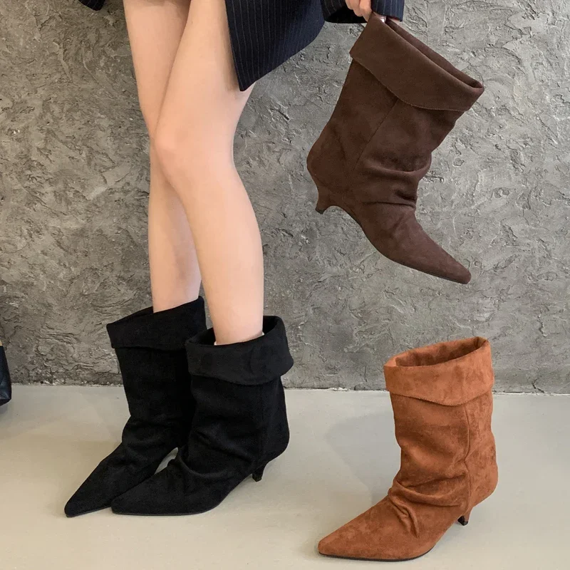 Vintage Fashion De - Aneikeh Stivaletti Invernali da Donna con