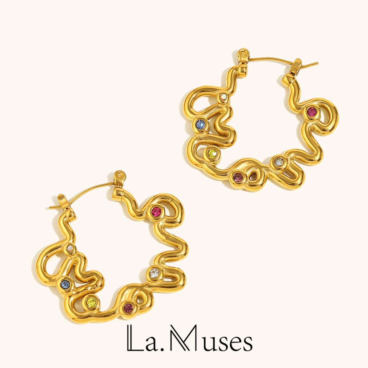 Vintage Fashion La - La. Muses Orecchini da donna in
