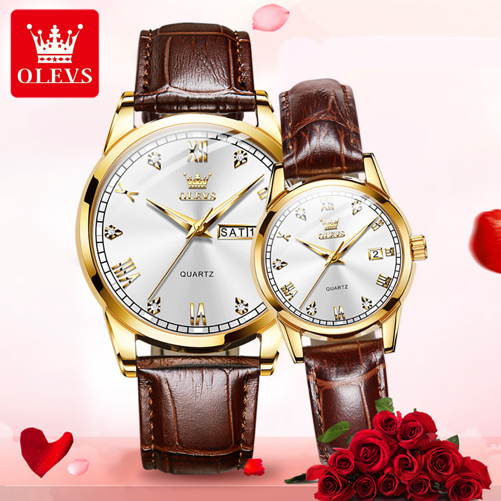 Vintage Fashion Week - OLEVS Orologi di Coppia Eleganti e