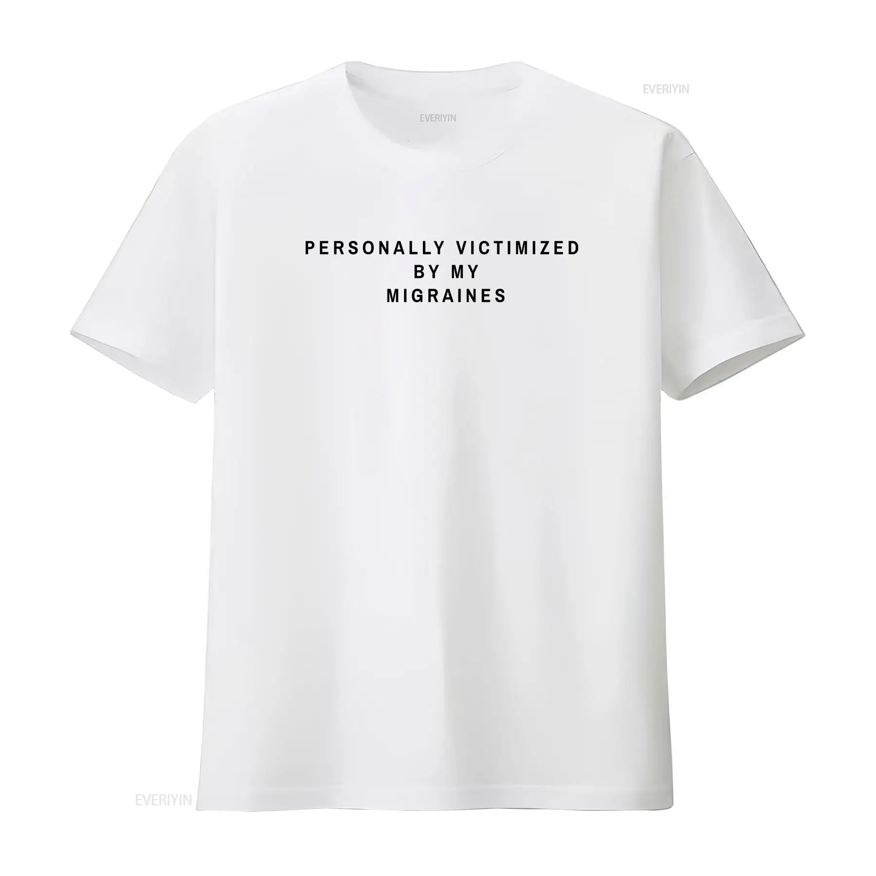 Vintage Fashion Victim Shirt - T-shirt con slogan 'Personalmente vittima delle