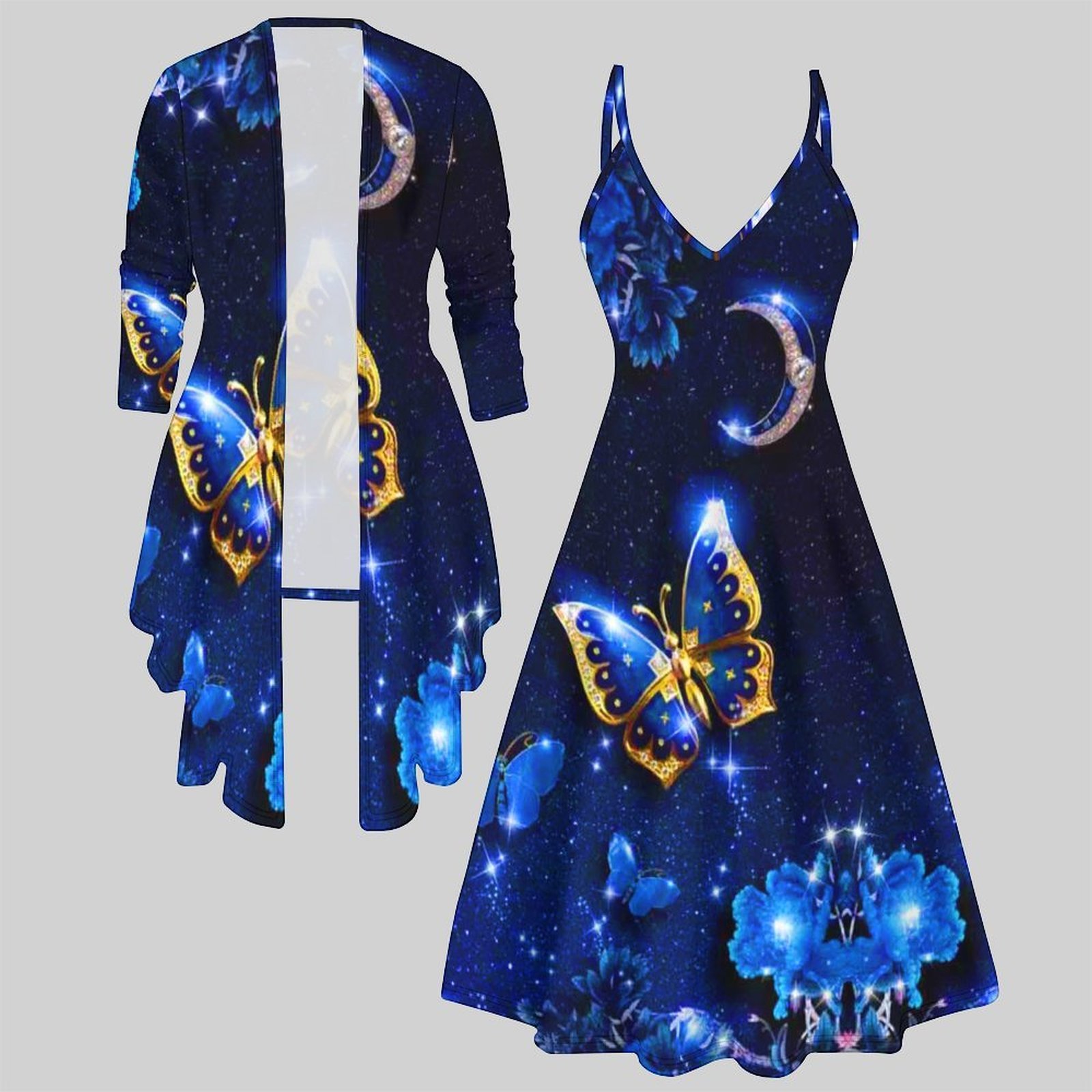 Vintage Fashion Wear - Set Coordinato Vintage a Due Pezzi: