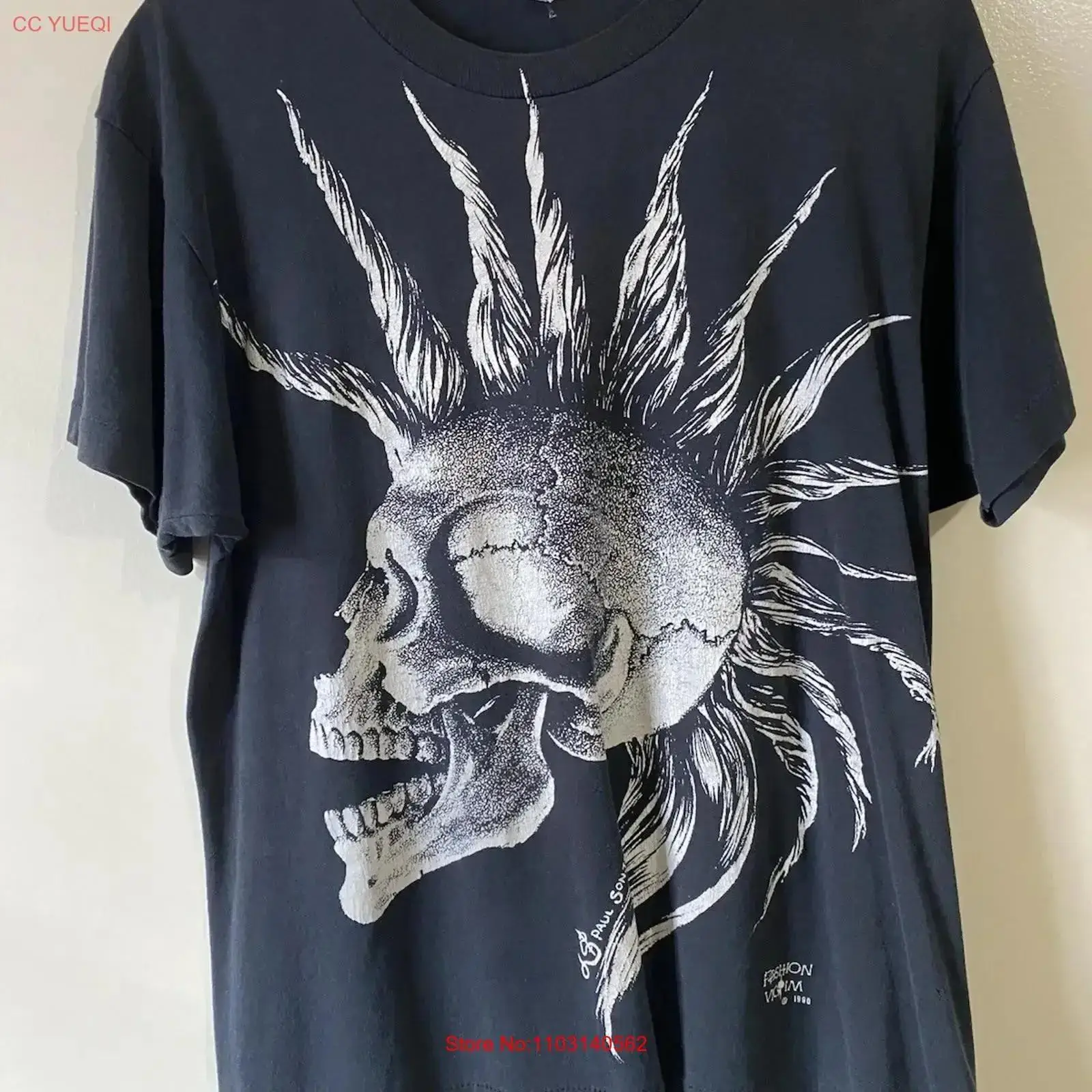 Vintage Fashion Victim Shirt - T-shirt vintage Fashion Victim 1990, lavata,