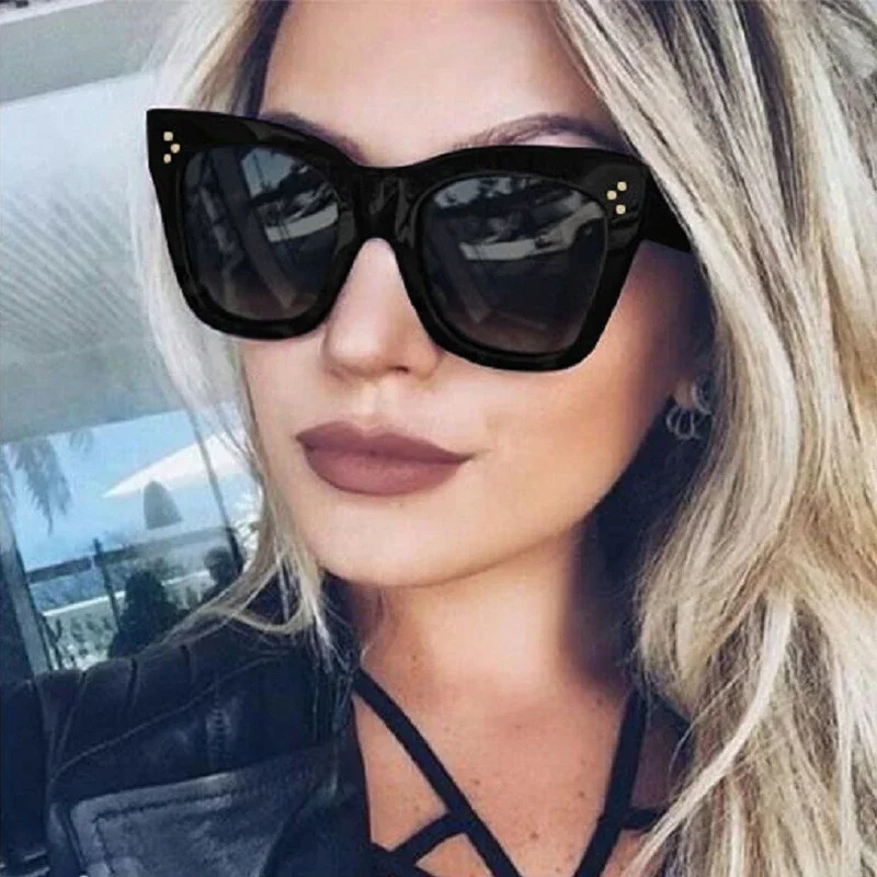 Vintage Fashion De - Occhiali da Sole Quadrati Retrò Donna