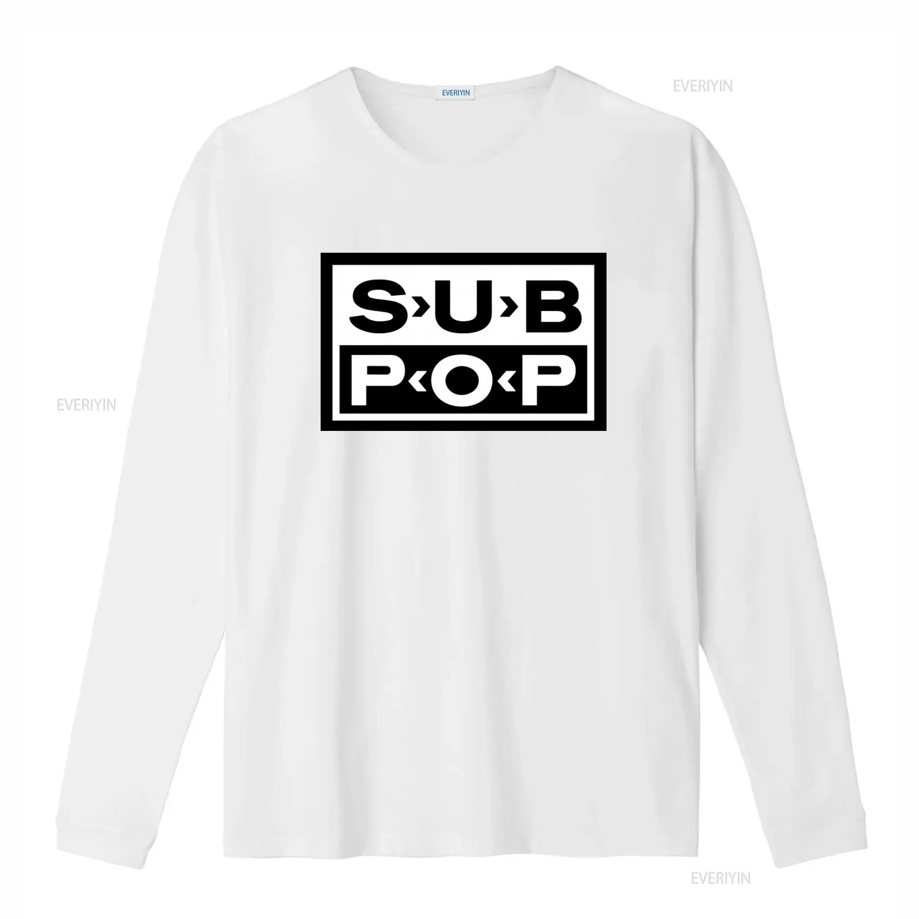 T-shirt con logo Sub Pop nera  - Vintage Fashion Logo recensione e prezzo