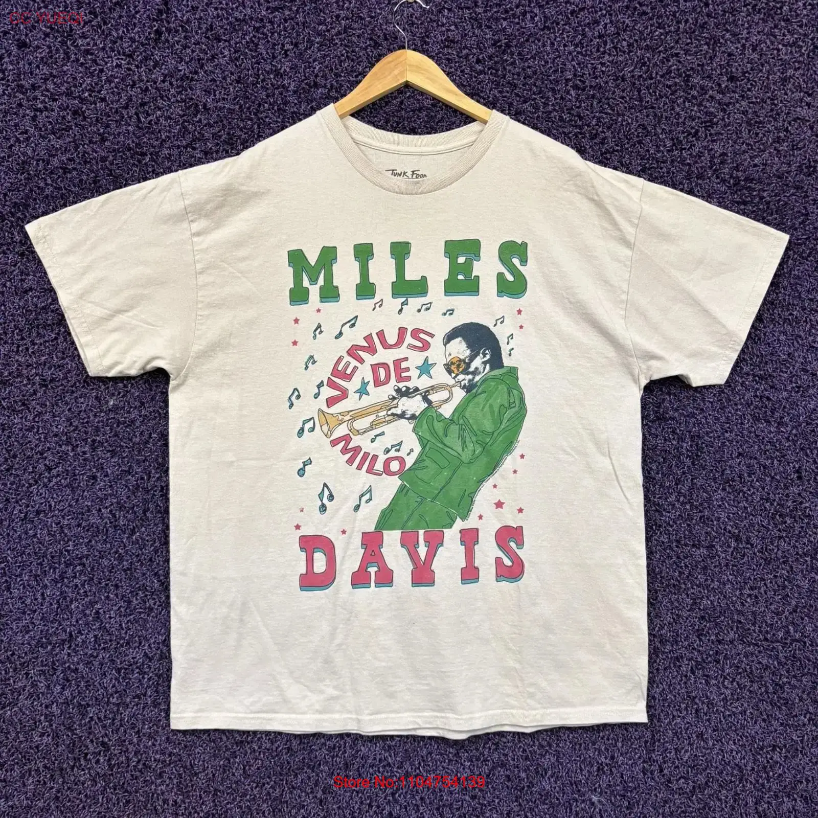 T-shirt Miles Davis Venus De M - Vintage Fashion De recensione e prezzo