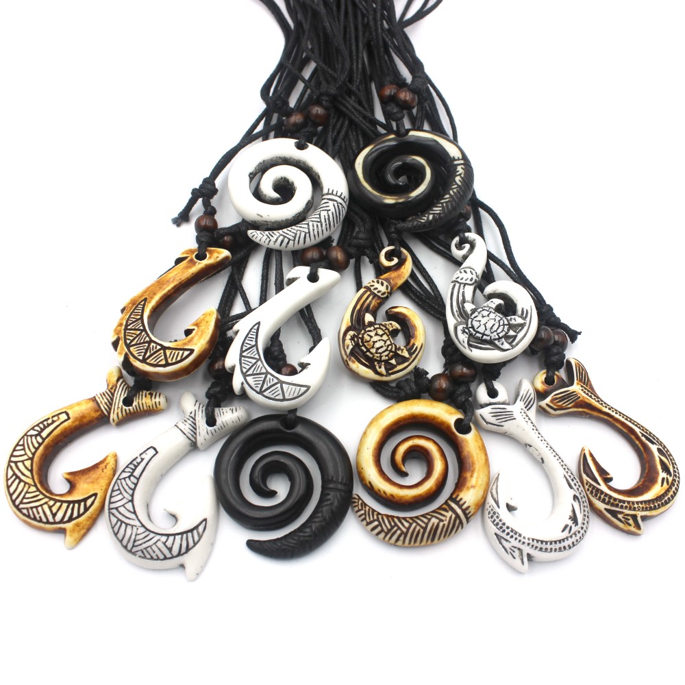 12 pz/lotto imitazione osso in - Vintage Fashion Nz recensione e prezzo