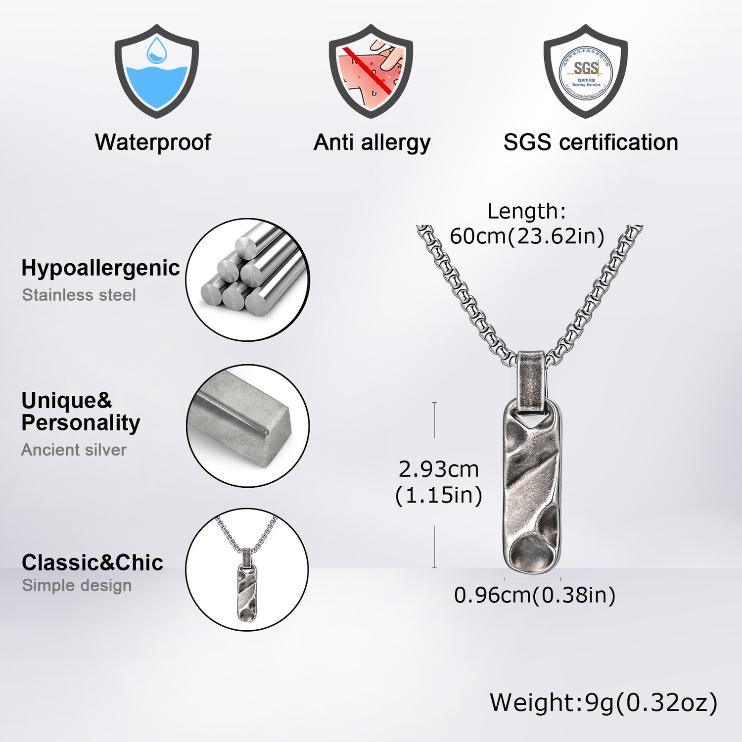 Collane con ciondolo Dogtag pi - Vintage Fashion Labels recensione e prezzo