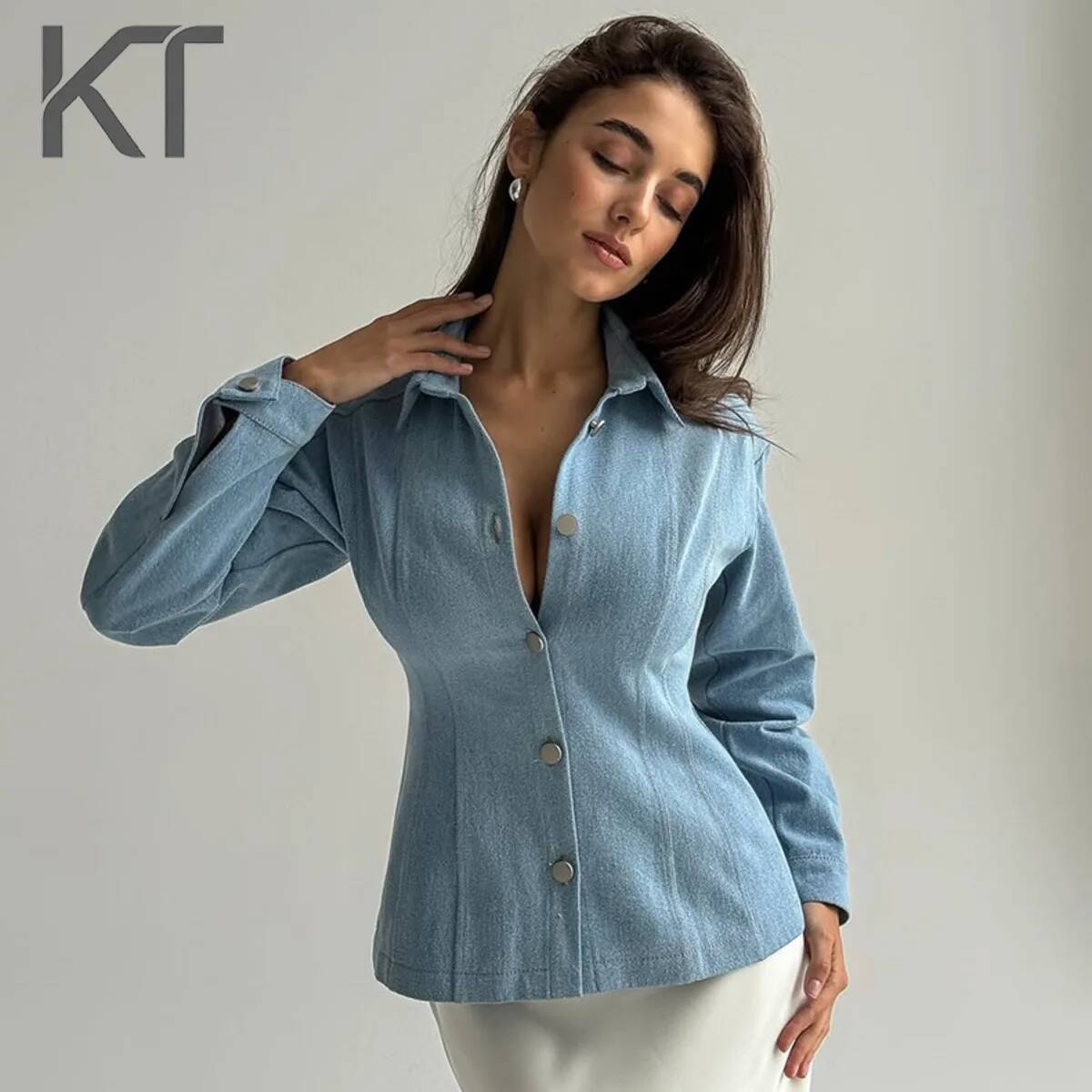 Camicia in Denim Vintage KT da - Vintage Women Fashion recensione e prezzo