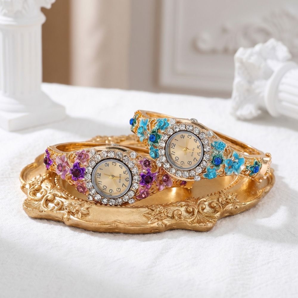 Orologio vintage ricco di fior - Vintage Fashion Week recensione e prezzo