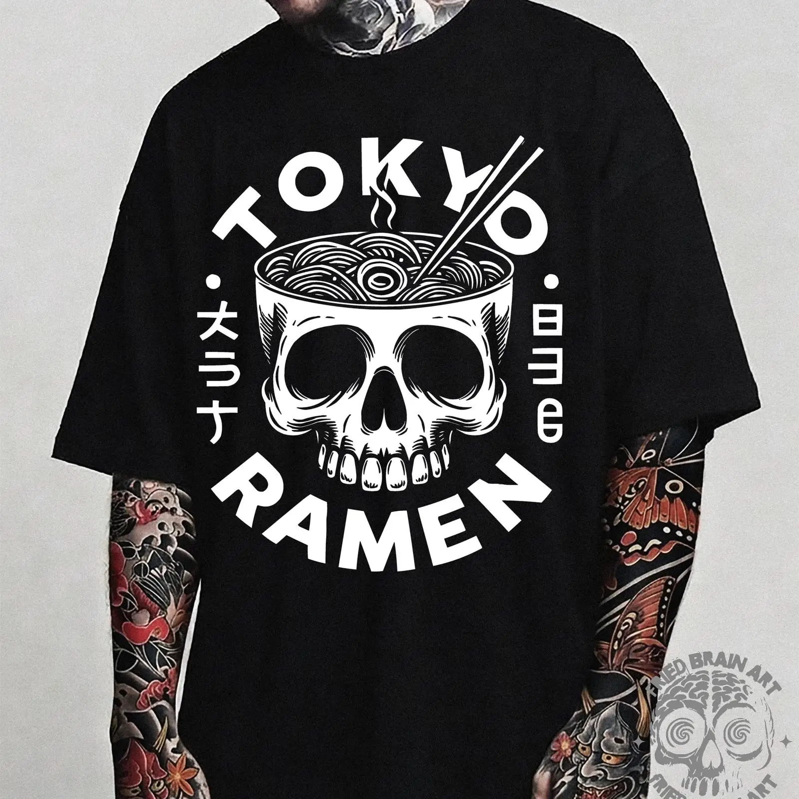 T-shirt Tokyo Skull Ramen T Sh - Vintage Fashion Tokyo recensione e prezzo