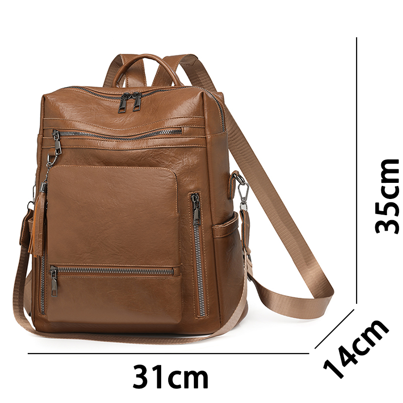 Set zaino effetto pelle vintag - Vintage Fashion Look recensione e prezzo