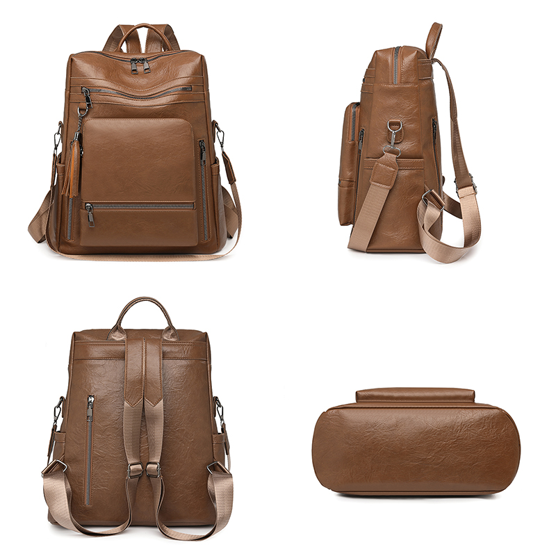 Set zaino effetto pelle vintag - Vintage Fashion Look recensione e prezzo