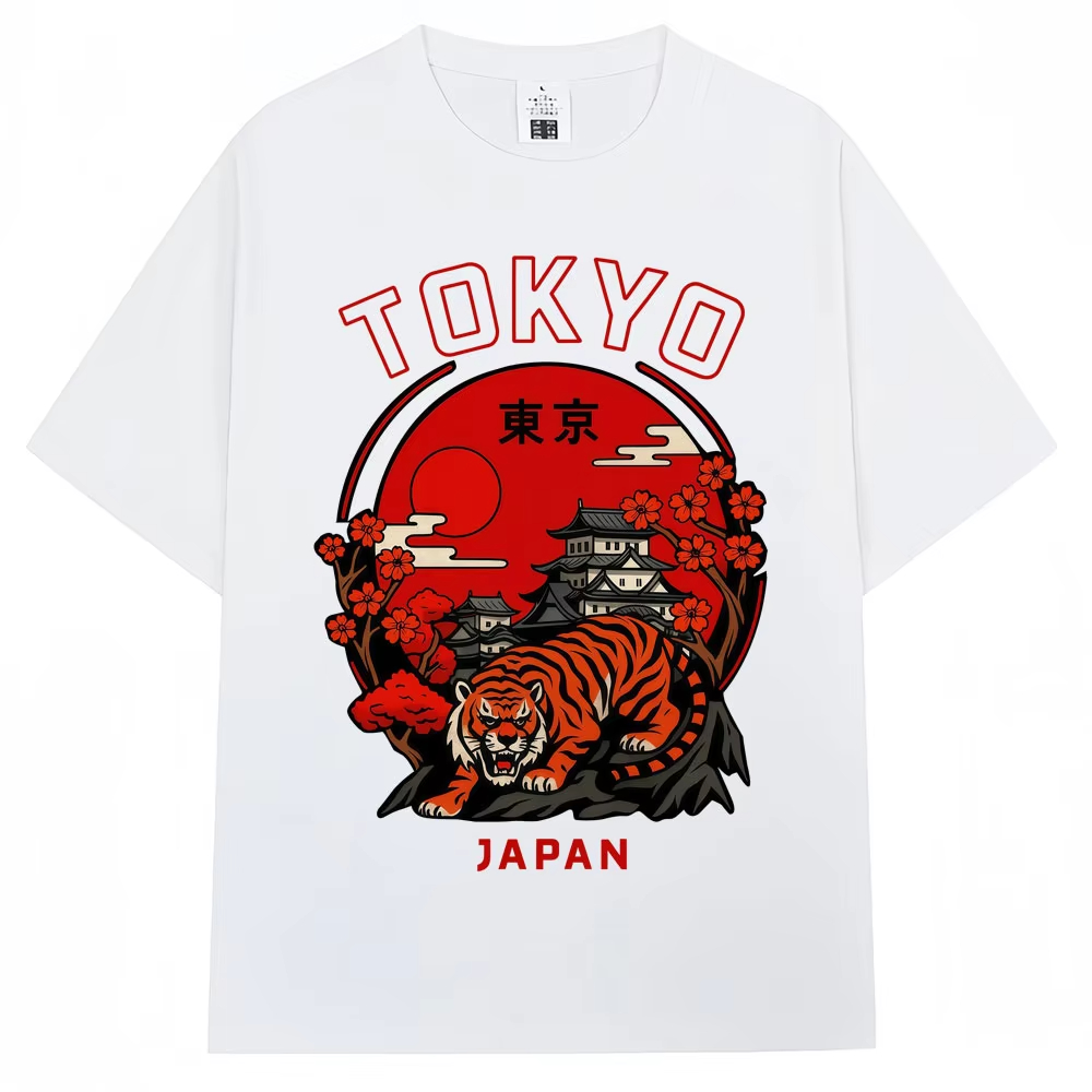 T-shirt con Grafica Tokyo Tige - Vintage Fashion Tokyo recensione e prezzo