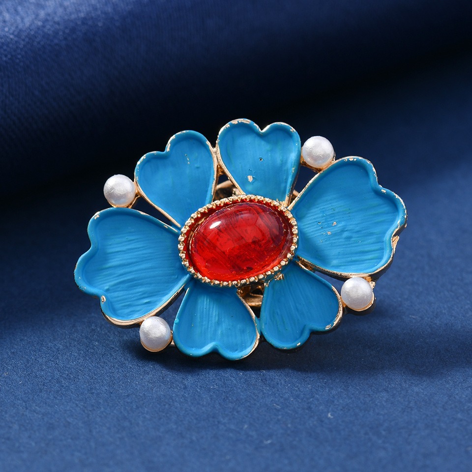 Spilla Vintage Smaltata Blu co - Vintage Fashion Wear recensione e prezzo