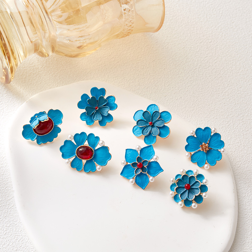 Spilla Vintage Smaltata Blu co - Vintage Fashion Wear recensione e prezzo