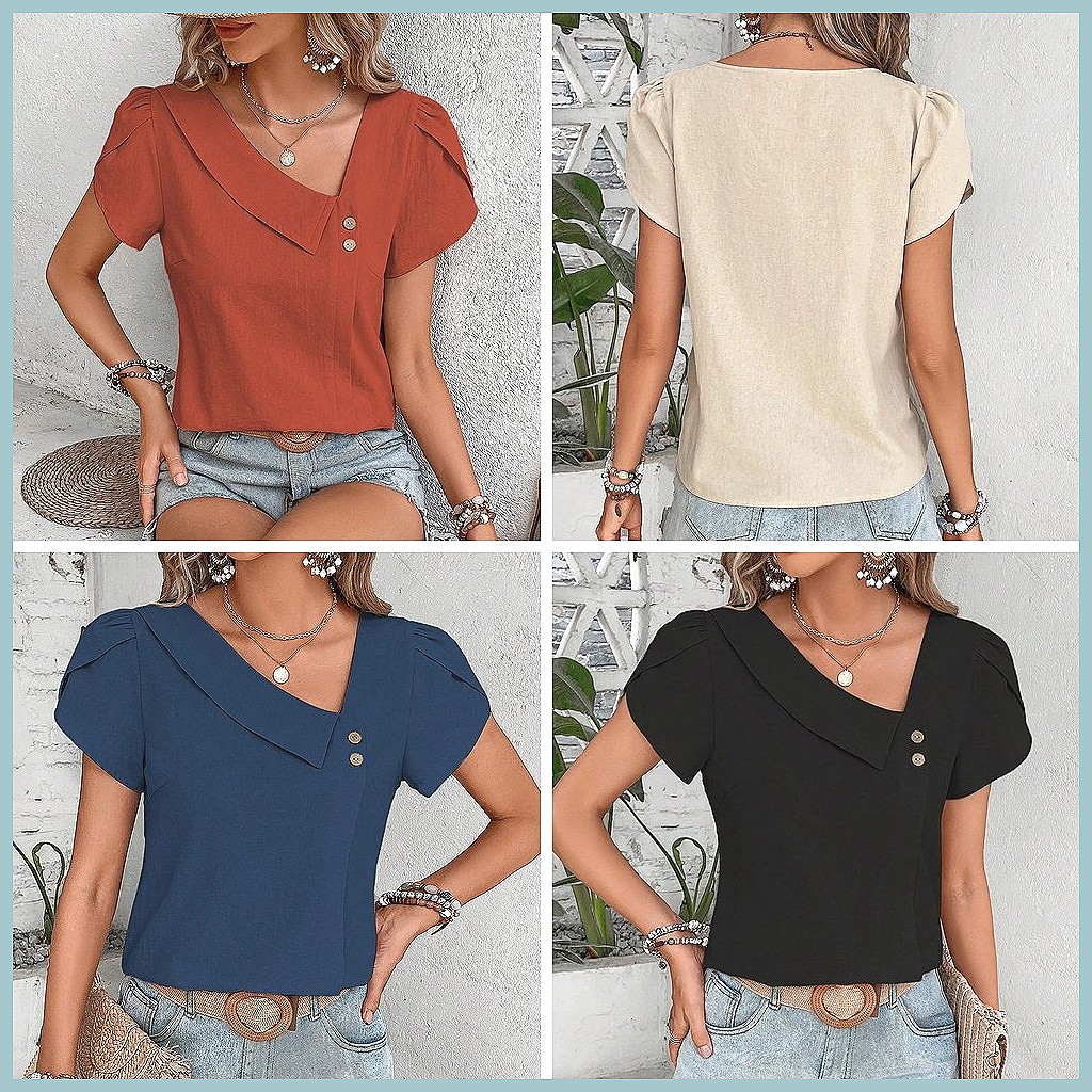 Camicetta Estiva Vintage 2024  - Vintage Women Fashion recensione e prezzo