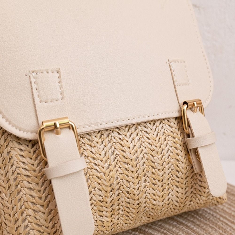 Zaino in Pelle PU e Paglia dal - Vintage Fashion Look recensione e prezzo