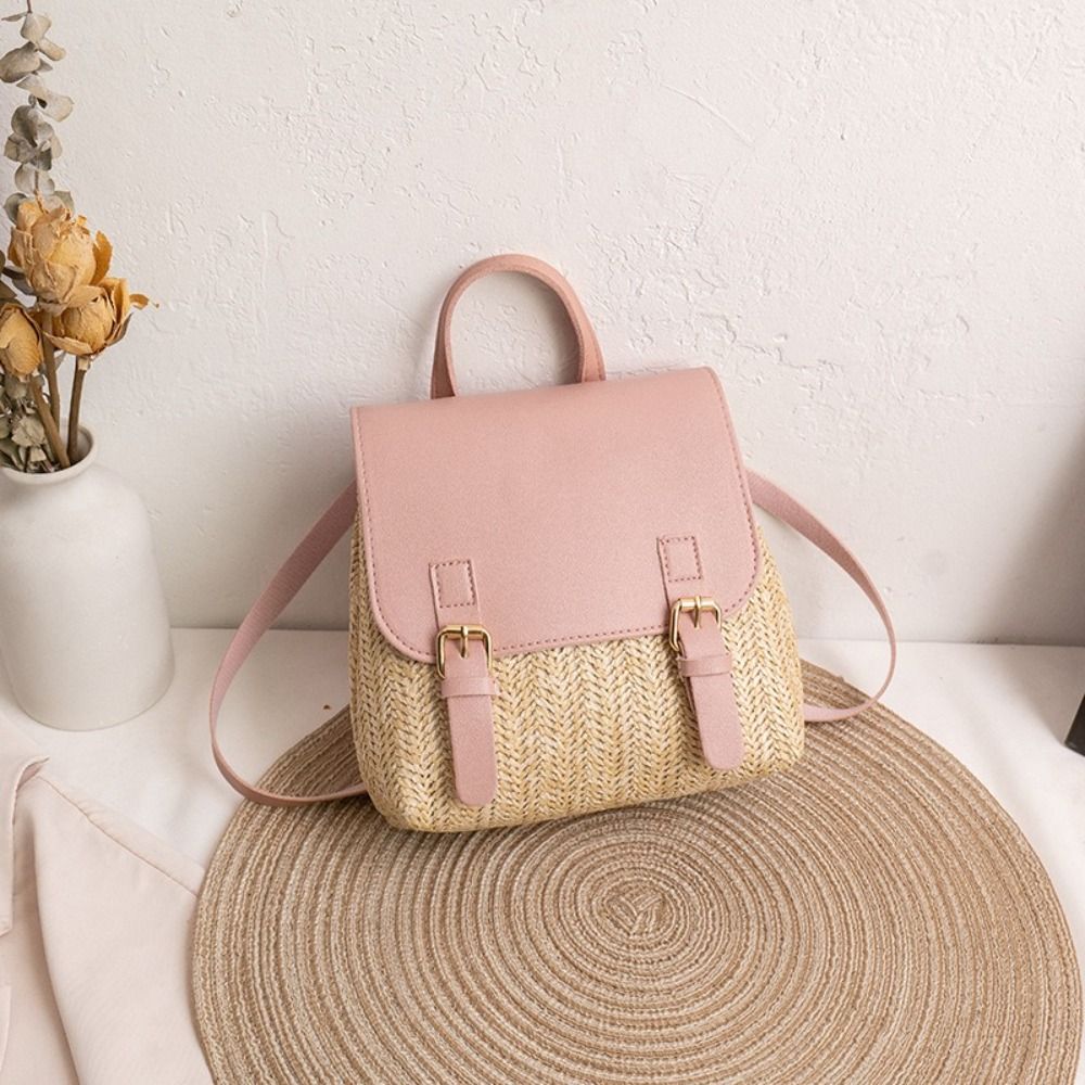 Zaino in Pelle PU e Paglia dal - Vintage Fashion Look recensione e prezzo