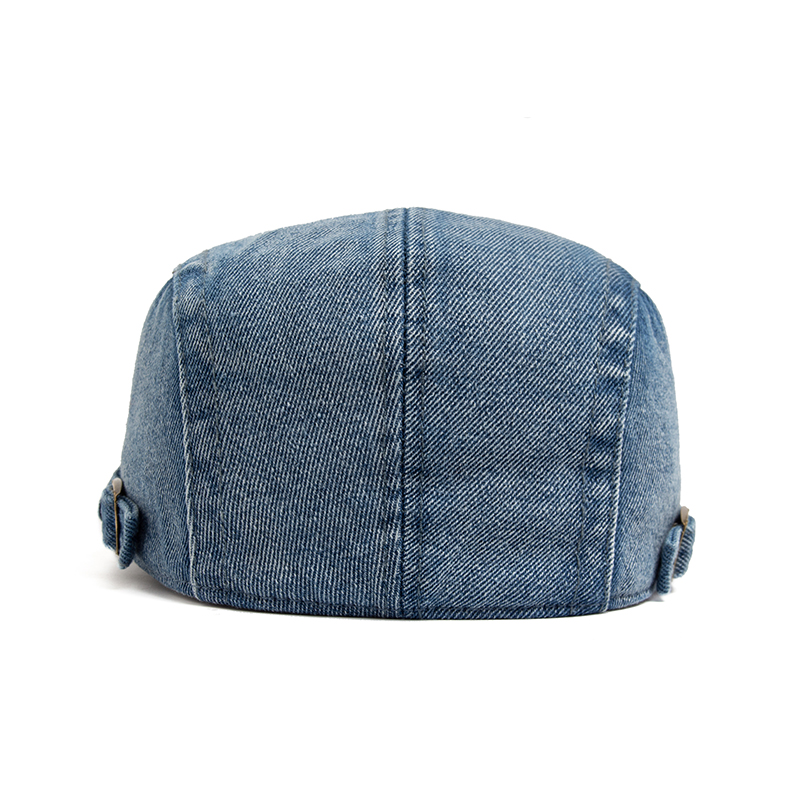 New Denim Cotton Beret Men Vin - Vintage Fashion Nz recensione e prezzo